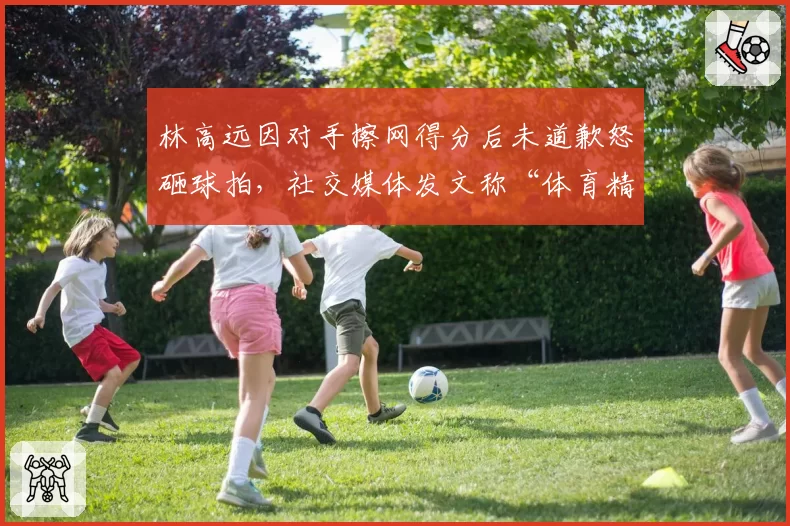 林高远因对手擦网得分后未道歉怒砸球拍，社交媒体发文称“体育精神去哪了”