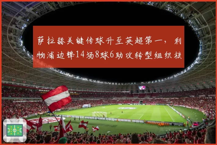 萨拉赫关键传球升至英超第一，利物浦边锋14场8球6助攻转型组织核心